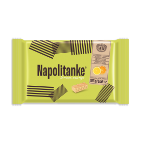 Napolitanke lemon orange 187g