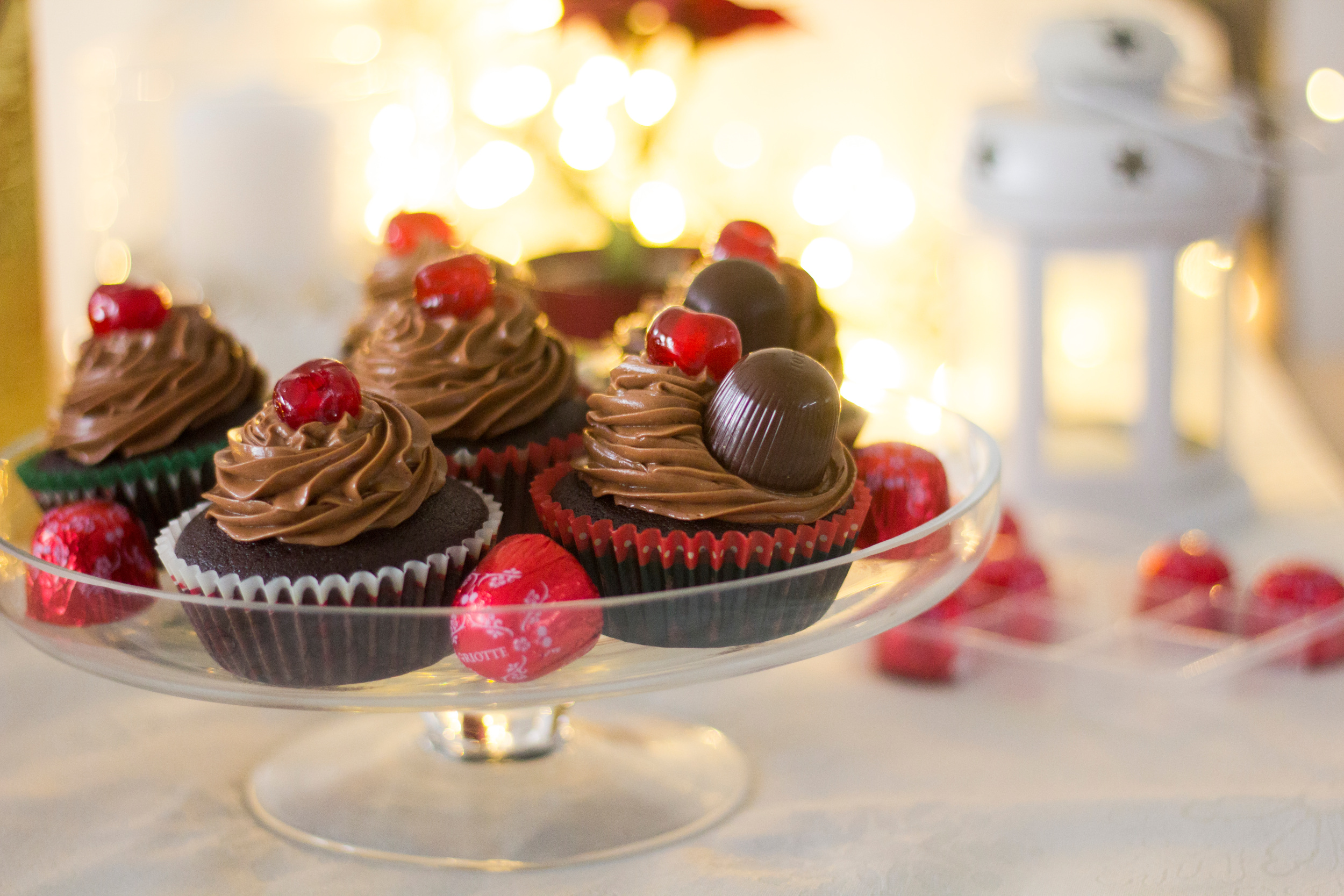 Griotte cupcakes
