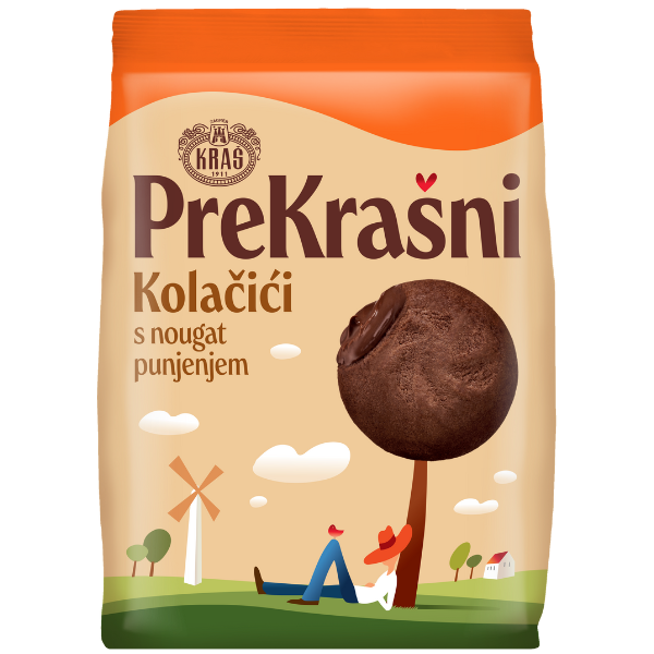 Kolačići s nougat punjenjem